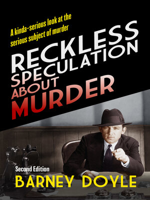 cover image of Reckless Speculation about Murder